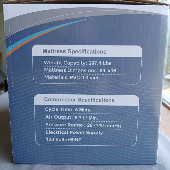 MedAir Eco Powered Pressure Reducing Air Mattress new with used electric pump - Picture 5 of 15